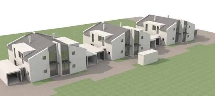 3D Animation der Doppelhäuser Illertissen